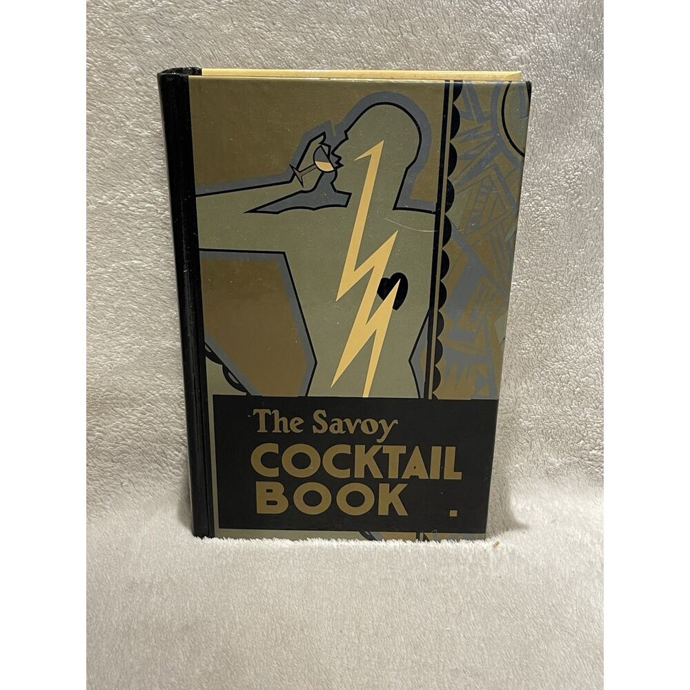 Savoy Cocktail Book Facsimile Craddock Chancellor Press 1983 Art Deco Hardcover